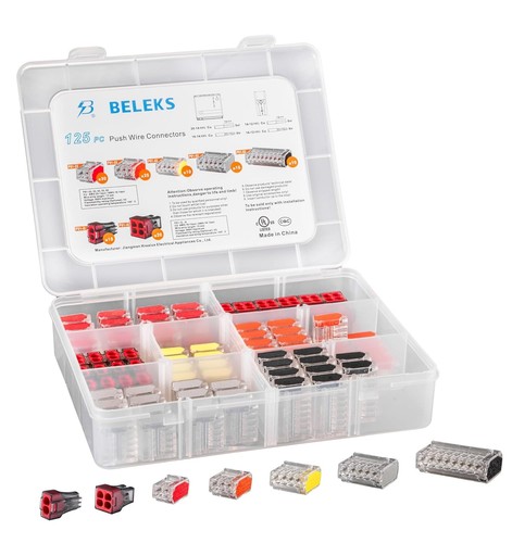 Complete 125pc tool free wire - 125pc, tool-free
