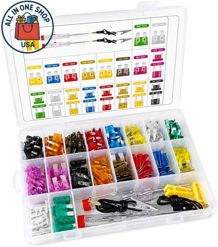 306pcs car fuse assortment kit - fuse,