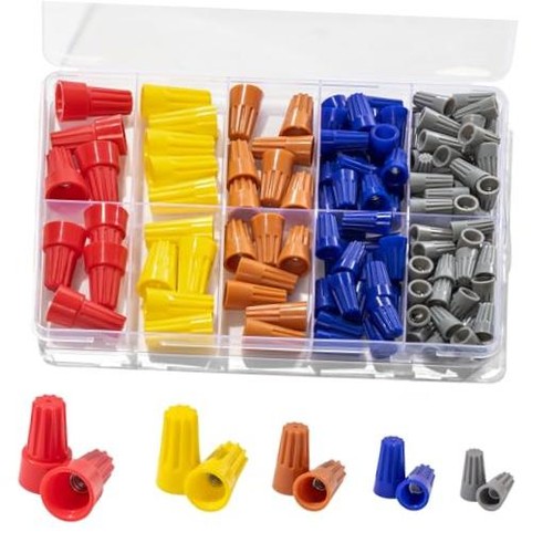 122 pcs wire connectors - pcs,