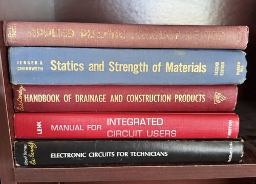 Vintage engineering book lot - engineering,