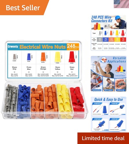 248 pcs color coded wire - pcs, color-coded