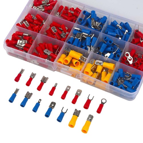 280pcs assorted crimp spade - assorted,