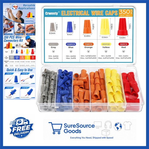 Electrical wire caps kit 350 - caps,