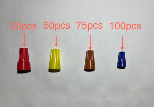 200pcs wire connectors - connectors, nuts