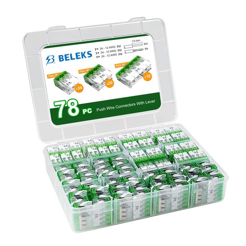 Lever nuts 78pc - lever,